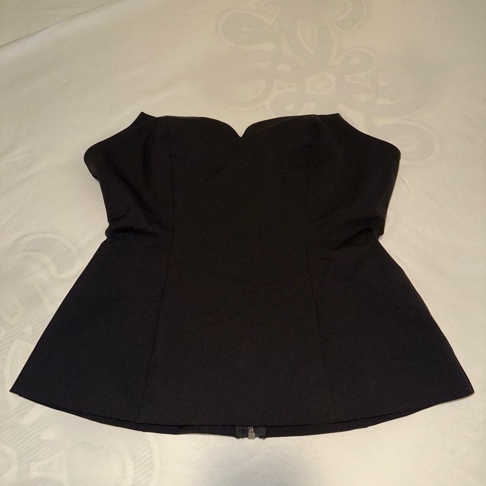 Black corset top